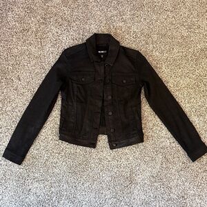 William Rast Black Denim Jean Jacket XS